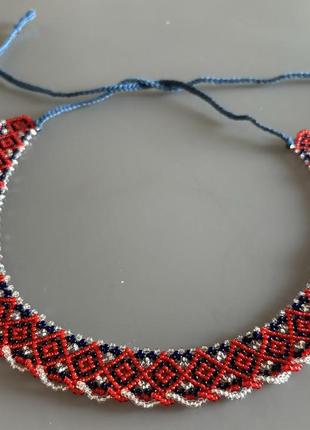 Намисто силянка кривулька українське намисто намисто вишиванка