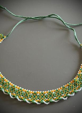 Намисто силянка кривулька українське намисто намисто вишиванка