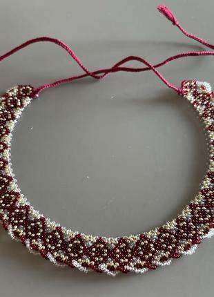 Намисто силянка кривулька українське намисто намисто вишиванка