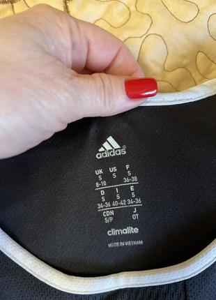 Майка женская adidas спортивная классная стильная модная оригинал бренд3 фото