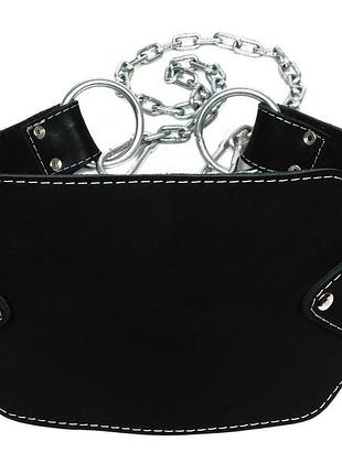 Пояс для отягощений easyfit (кожа) до 200 кг