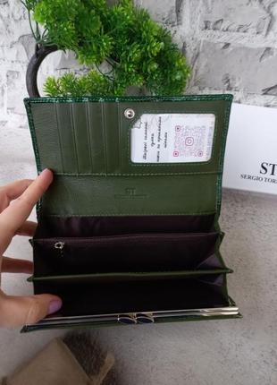 Жіночий шкіряний гаманець4 фото