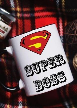 Чашка super boss1 фото