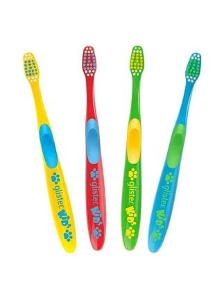 Зубні щітки glister аmway амвей kids для дітей 4 шт/уп