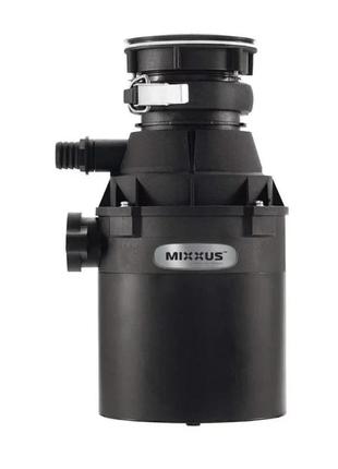 Подрібнювач харчових відходів mixxus gd-03-0,75, 560 вт, індукційний двигун