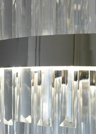 Подвесная хрустальная светодиодная люстра 110 ватт diasha 840/500ch2 фото