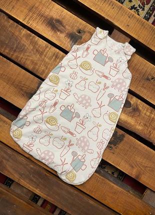 Дитячий конверт з принтом george (джордж 0-6 міс 50-68 см ідеал оригінал різнокольоровий)