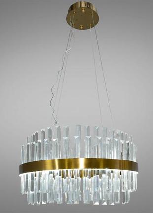 Подвесная хрустальная светодиодная люстра 110 ватт diasha 840/500br