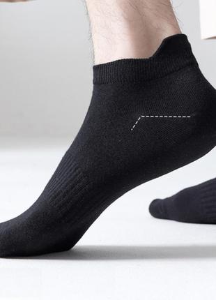 Носки мужские короткие соло jing chi 40-42 черный