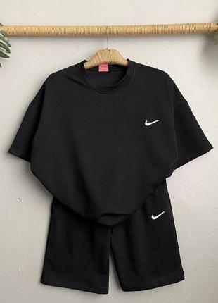 Костюм "nike" | футболка + шорти | стильний костюм7 фото