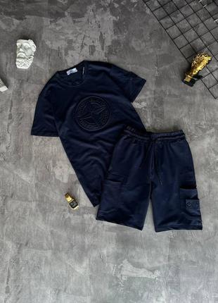 Шикарный летний брендовый костюм "stone island"