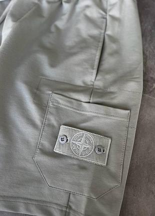 Шикарный летний брендовый костюм "stone island".7 фото