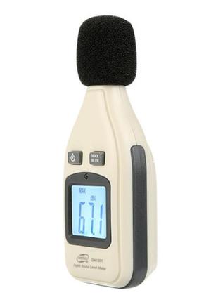 Вимірювач рівня шуму (шумомір) 30-130 дб benetech gm1351