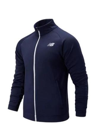 Спортивна куртка new balance tenacity knit jacket eclipse2 фото