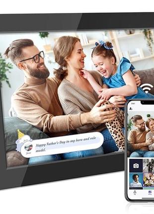 Сток розумна цифрова фоторамка з wi-fi