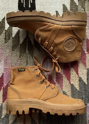 Кеды из канваса винтажные palladium pampa hi pallabrousse vintage