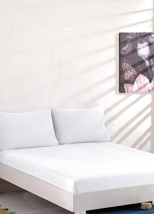 Туреччина 🇹🇷, простирадло на гумці з наволочками, 200х220, люкс якість