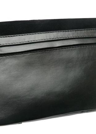 Женская сумка из натуральной кожи с вышивкой4 фото