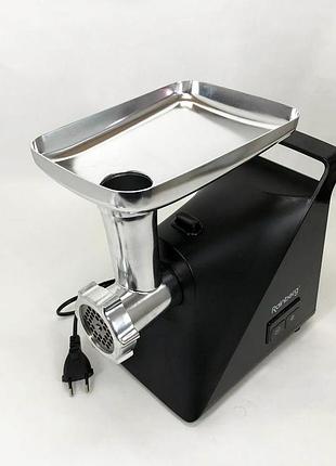 Кухонная универсальная мясорубка rainberg rb-679 3000вт, мясорубка с реверсом для жилок hn-63