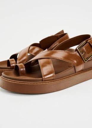 Босоножки сандалии zara2 фото
