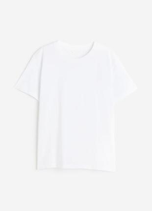 Футболка біла базова h&m