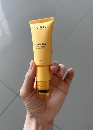 Акція 2+1 тональна основа kiko milano