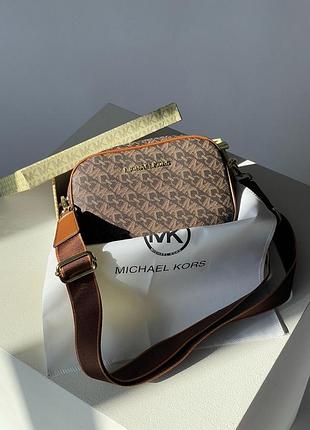 michael kors camera bag brown premium 1 1 4200 Louis Vuitton Tiny Backpack Monogram Empreinte Khaki For Women 168219843