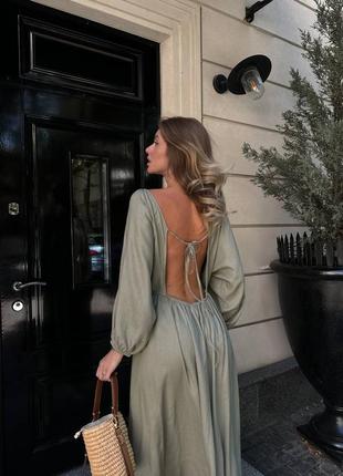 Лляні сукні в стилі old money