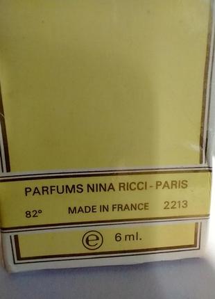 L'air du temps nina ricci миниатюра 6мл4 фото