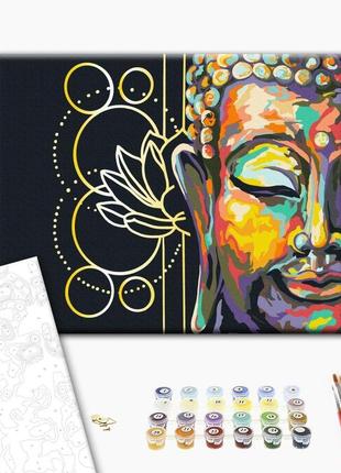 Картина по номерам "символика будды", "bs52648"