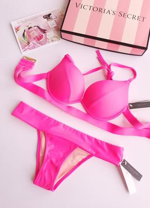Купальник пушап victoria's secret виктория сикрет оригинал