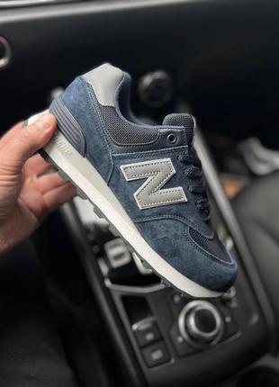 Кросівки жіночі new balance 574 blue7 фото