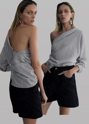 Топ zara сорочка zara