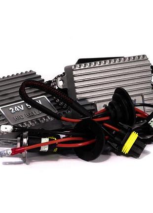 Комплект ксенону квант pro h7 ceramic 6000к 24v з блоками ac