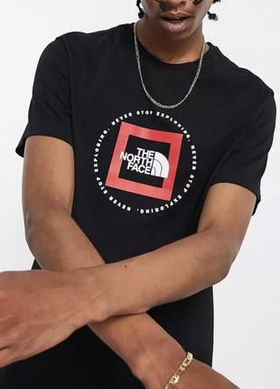 Мужская футболка  tnf  the north face норс фейс | качество турция / базовая на каждый день