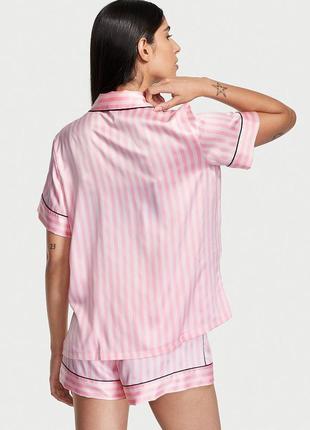 Сатиновая пижама виктория сикрет victoria's secret оригинал2 фото