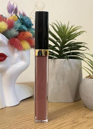 Оригинальный увлажняющий ультраглянцевый блеск для губ chanel rouge coco gloss, 716 caramel