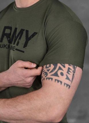 Футболка мужская армия олива6 фото