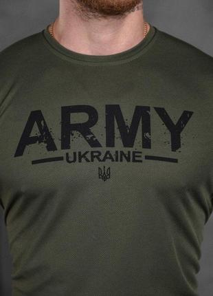 Футболка мужская армия олива