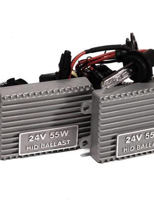 Комплект ксенону квант h7 4300к 24v з блоками ac