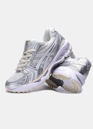 Кроссовки asics jjjound x gel kayano 14'silver white'