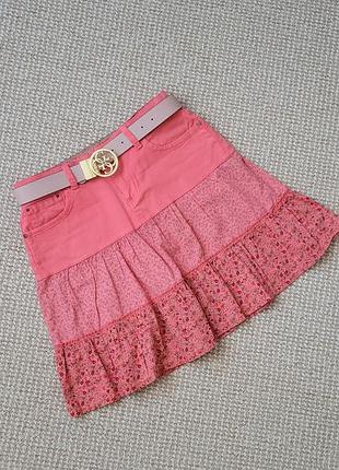 Спідниця джинсова комбінована cache cache