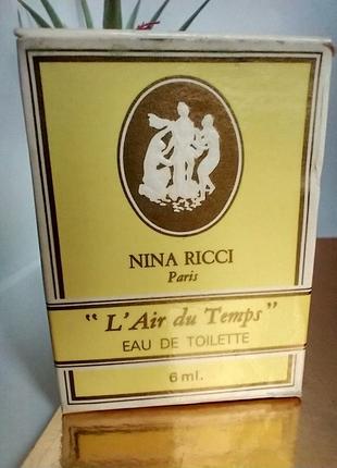 L'air du temps nina ricci миниатюра 6мл5 фото