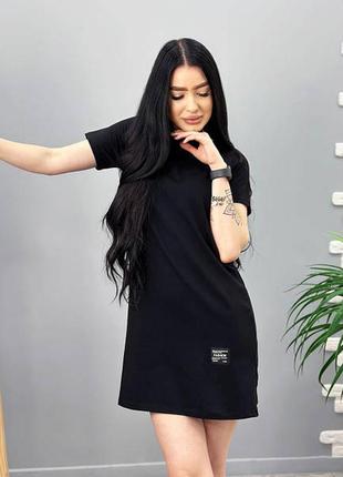 Летнее платье мини "dream", черный