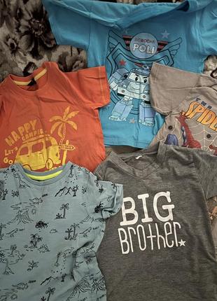 Лот футболки на мальчика 🎽