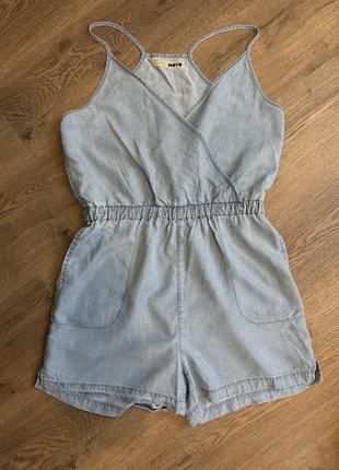 Ромпер комбинезон джинсовый topshop