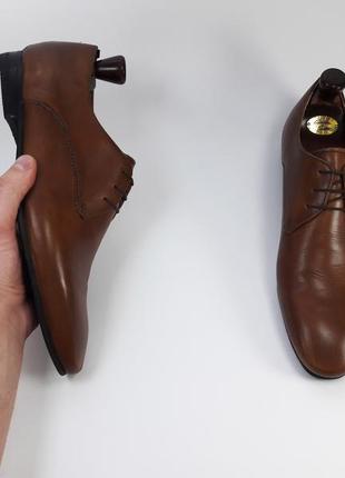 Мужские коричневые туфли