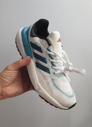 Кроссовки clothes adidas solarboost 5 • white turquoise • арт #76528