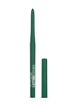 Автоматичний гелевий олівець для очей maybelline tattoo liner lasting drama gel pencil 40 green