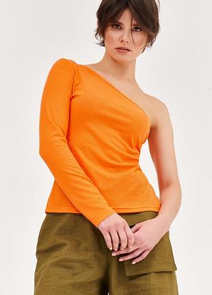 Кофта топ без рукава в рубчик 014953